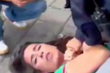 La CDH Puebla abrió una queja de urgencia tras viralizarse el video de una policía de San Andrés Cholula sometiendo violentamente a una madre en el piso.