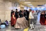 Metro Hidalgo se transforma en un salón de baile