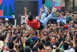 En el primer día de actividades en la Fan Festival registró altercados entre aficionados.