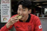 Heung Min Son aprovechó el tiempo libre y fue a comer tacos en Guadalajara