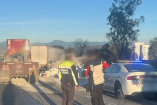 Volcadura en  México-Puebla