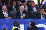 GIanni Infantino visitó el vestidor de la selección de Irán tras su primer partido en el Mundial 2026.