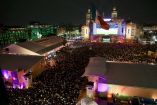 Tan solo durante la jornada del miércoles, más de 130 mil personas siguieron los partidos en estos espacios públicos