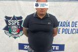 El criminal de 26 años fue detenido en un Audi con 6 armas largas.
