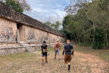 Defensores ucranianos recorren Yucatán