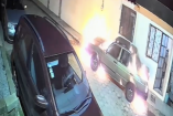 El sospechoso es investigado por quemar el automóvil de Karen el 19 de septiembre de 2025 en el estado de Tlaxcala.