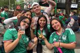 Personal de la Secretaría de Seguridad Ciudadana (SSC) de la Ciudad de México implementó filtros en las calles de ingreso al Ángel