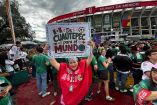 La ilusión mundialista ha tomado por completo las calles de la capital mexicana