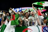 Afición de Argelia celebró con todo el empate ante Austria