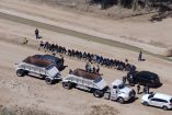 Los hechos se registraron sobre la carretera estatal 78, cerca de Westmorland, en el Valle Imperial de California.