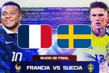 Francia vs Suecia, 16avos de Final del Mundial 2026