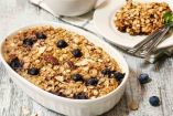 Receta de avena horneada con sabor a pastel