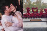 'Canelo' Álvarez festejó en grande a Fernanda Gómez.