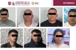 Las detenciones se ejecutaron mediante operativos simultáneos en Magdalena Contreras, Iztapalapa y Tlalpan