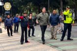 Pablo Vázquez supervisa operativo de seguridad en Reforma previo al México-Inglaterra