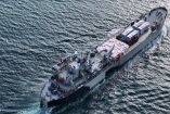 Zarparon rumbo a Venezuela los buques de apoyo logístico