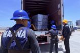 Se enviaron 2 mil toneladas de víveres diversos y equipo necesario para la población damnificada