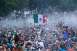 La pasión de la afición capitalina dejó una huella sin precedentes en las calles.