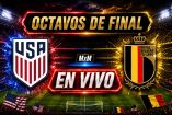 Estados Unidos vs Bélgica Octavos de Final Mundial 2026