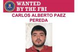 Cartel de se busca del FBI de Carlos Páez Pereda, alias Carlitos Rugrats.