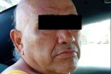 Ramiro “N”, de 63 años, fue detenido por elementos de la Agencia Estatal de Investigaciones