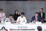 El ministro presidente Hugo Aguilar Ortiz informó que la SCJN evalúa el Sistema de Justicia Penal Acusatorio y revisa la prisión preventiva junto a la FGR.