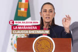 Mañanera de Sheinbaum hoy 10 de julio de 2026
