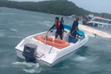 Quince turistas indios murieron tras volcarse una lancha en Vietnam; 21 sobrevivientes fueron rescatados cerca de la isla Hon May Rut.