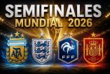 Así se jugarán las Semifinales del Mundial 2026