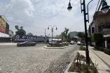 Avenida de la Paz recibió trabajos de rehabilitación de su empedrado que está protegido por su valor patrimonial.