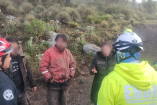 Policías sectoriales en coordinación con uniformados de la Policía Auxiliar y paramédicos del ERUM, establecieron un dispositivo de búsqueda para hallarlos.