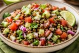 Sencillo ceviche de lentejas para una cena ligera, saludable y deliciosa