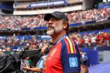 Javier Bardem acompañó a España en su camino a la Final del Mundial.