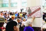 Ciudadanos protestaron ayer durante una junta del Concejo Municipal de Houston