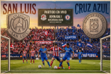 Atlético San Luis se mide a Cruz Azul en el Estadio Libertad Financiera durante la Jornada 1 del Apertura 2026 en la Liga MX.