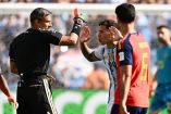 Enzo Fernández se fue expulsado del Argentina vs España