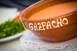 Refrescante gazpacho español