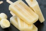 Paletas heladas de yogurt y plátano: receta saludable y baja en azúcar para niños