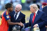 Gianni Infantino recibió una llamada del presidente Donald Trump antes de que se levantara el juego de sanción al delantero Folarin Balagun luego de ser expulsado en los dieciseisavos de final de la Copa del Mundo.