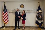 Previo a esta reunión, el representante diplomático de nuestro país en Washington charló con Francis Brooke, subsecretario del Departamento del Tesoro.