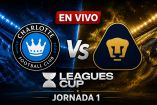 Charlotte FC vs Pumas EN VIVO HOY: Transmisión Jornada 1 de la Leagues Cup 2026