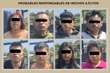 Durante la intervención, los ahora detenidos refirieron dedicarse a la venta y distribución de estupefacientes en la zona