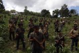 Integrantes del CIPOG-EZ y la CRAC-PF en Chilapa exigen la liberación de Jesús Plácido Galindo y denuncian despojos del grupo Los Ardillos.