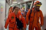Los Topos Aztecas llegaron a Colombia pese a negativa del gobierno al ingreso de voluntarios extranjeros.