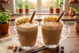Banana Latte casero: receta fácil con plátano, café y leche