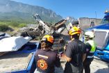 El percance fue registrado a las 08:45 horas de este miércoles a la altura del kilómetro 80 en el ayuntamiento de Santa Catarina.
