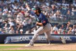 Aug 13, 2026; Bronx, New York, USA; Seattle Mariners pitcher Andres Munoz (75) delivers a pitch against the New York Yankees during the ninth inning at Yankee Stadium. Mandatory Credit: Gregory Fisher-Imagn Images