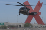 Fuerzas armadas de México y EU realizaron una demostración de fuerza conjunta en Ciudad Juárez y El Paso para combatir al crimen.