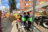 La persona herida se fue por su propio pie a un hospital