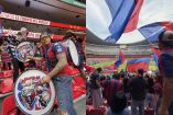 “Radicales”, “Tito 12” y “Banda del DF” son las porras que componen al grupo de animación del Atlante.
